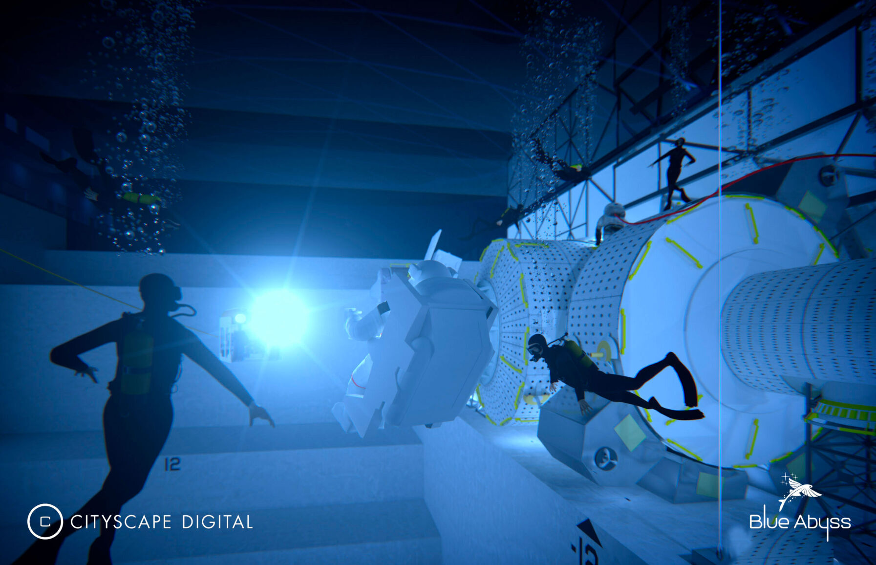 The world's 'biggest and deepest' swimming pool is to be built in the UK